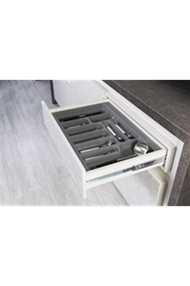 Gri 34x49x5.5x40 Cm Plastik Kaşıklık (s-2283-g)