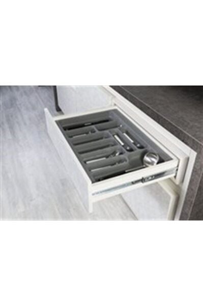 Gri 34x49x5.5x40 Cm Plastik Kaşıklık (s-2283-g)