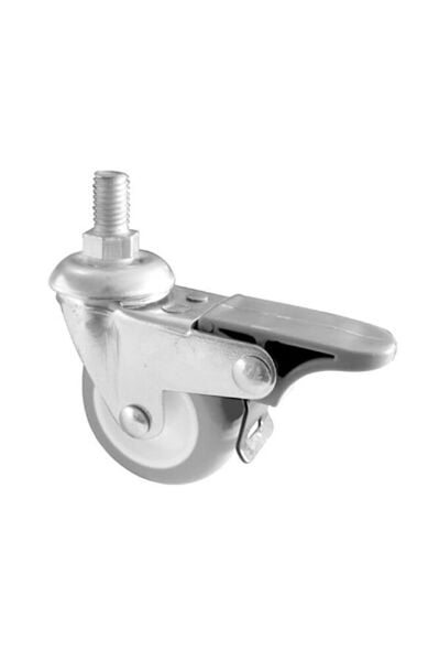 Burak 0511 Fhg Civatalı Frenli Bilyalı Teker Gri