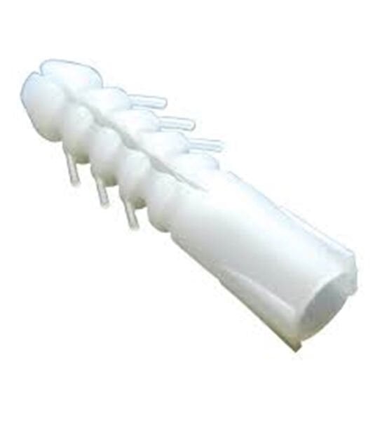 PLASTİK DUVAR DÜBELİ BEYAZ Q 6 ( 25 ADET )
