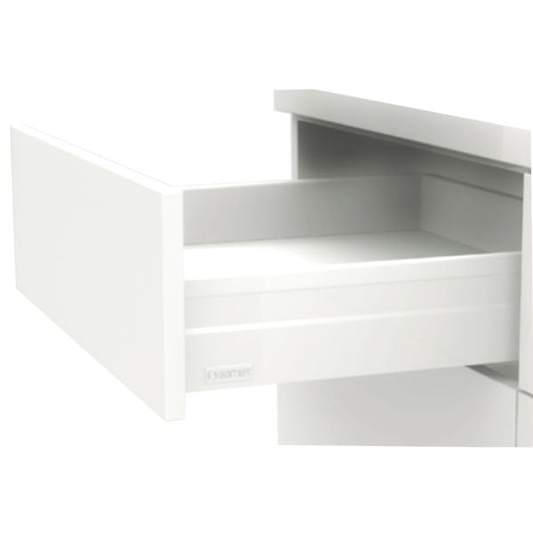SAMET ALPHABOX 40 CM FRENLİ YANAKLI RAY GRİ 18 MM