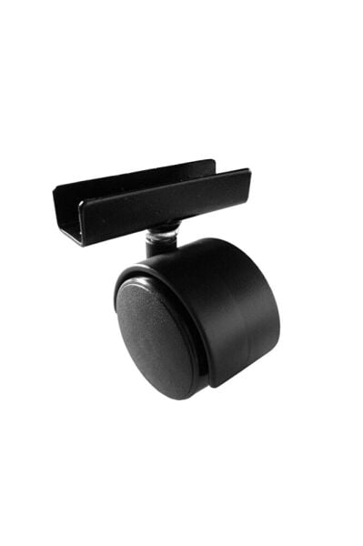 Burak 0506 Mps U Tablalı Plastik Tekerlek Siyah