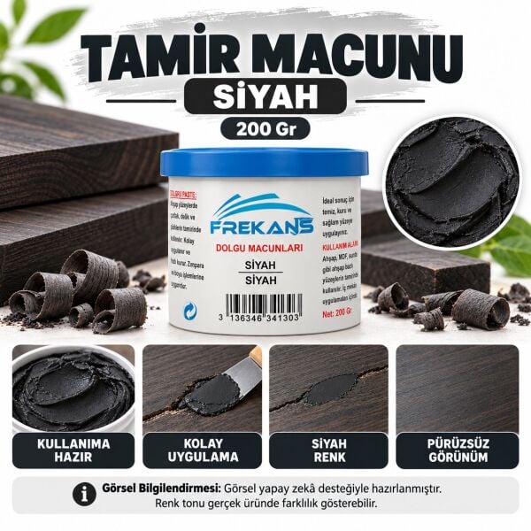 Tamir Macunu Siyah 200 gr