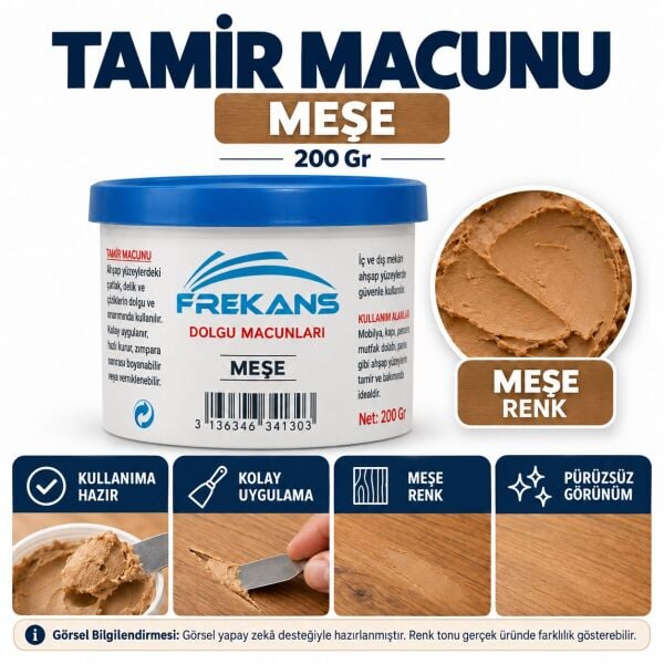 TAMİR MACUNU MEŞE 200 GR