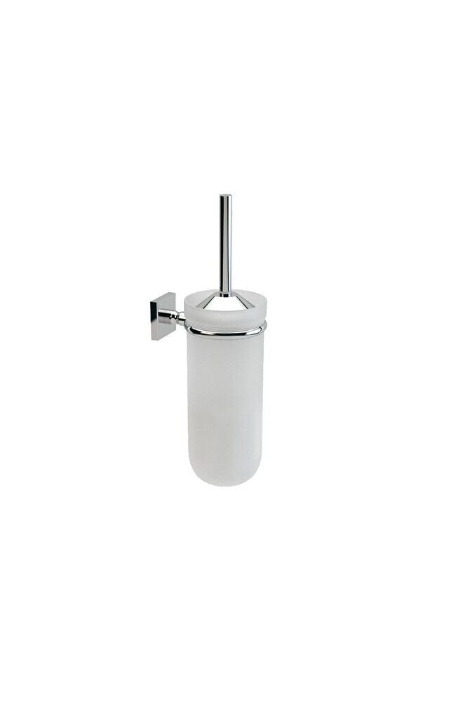 Defne Cam Klozet Fırçası Uzun Siyah