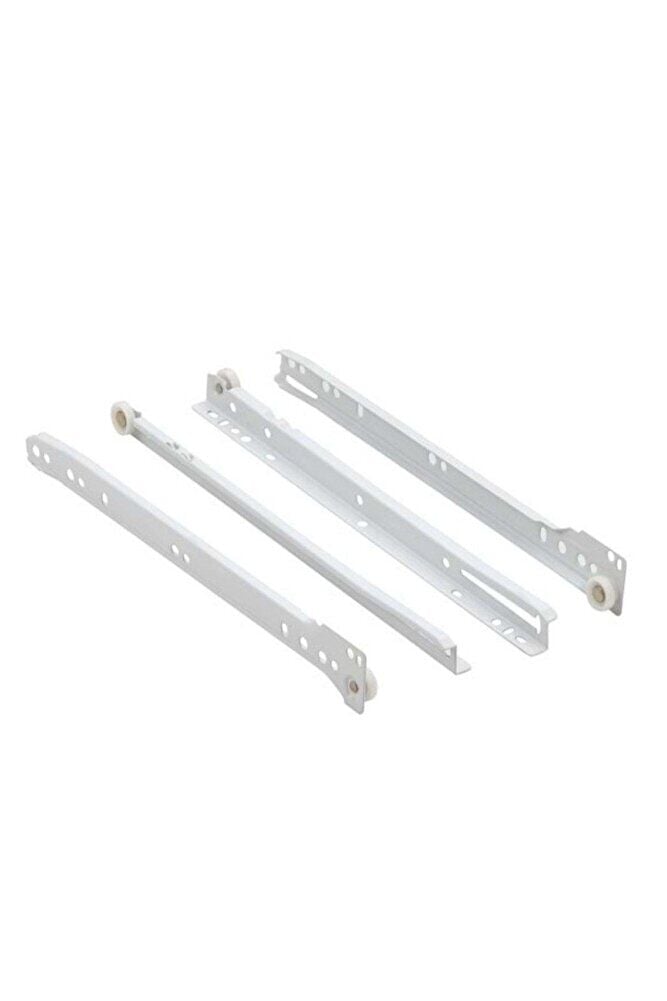 Standart Çekmece Kızağı Dolap Çekmece Rayı Beyaz 50cm 1 Takım (y-çk-50ps)