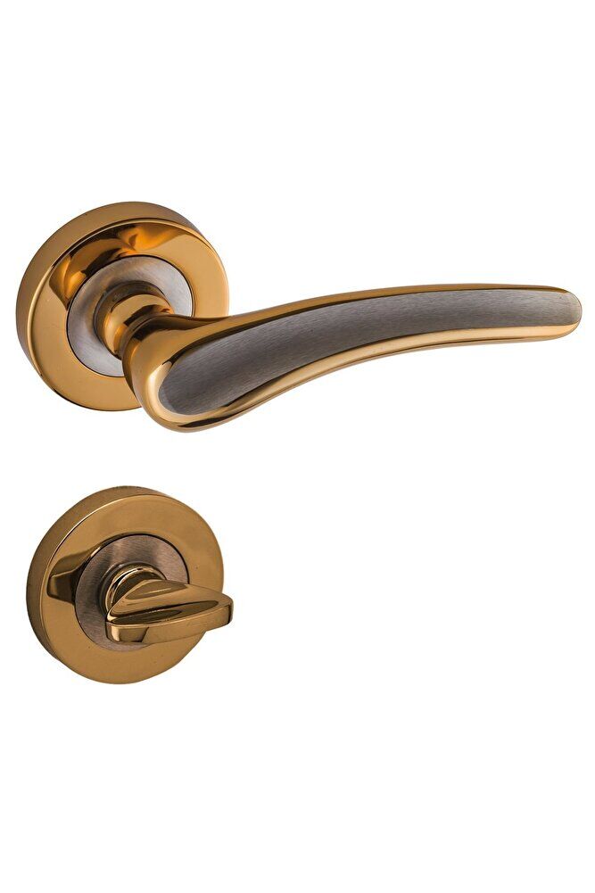 Doğanlar Yakut Saten Albrifin Rozetli Kapı Kolu Rozetli Yale Sol (ADET)