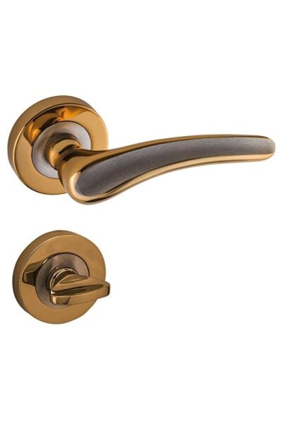 Doğanlar Yakut Saten Albrifin Rozetli Kapı Kolu Rozetli Yale Sol (ADET)