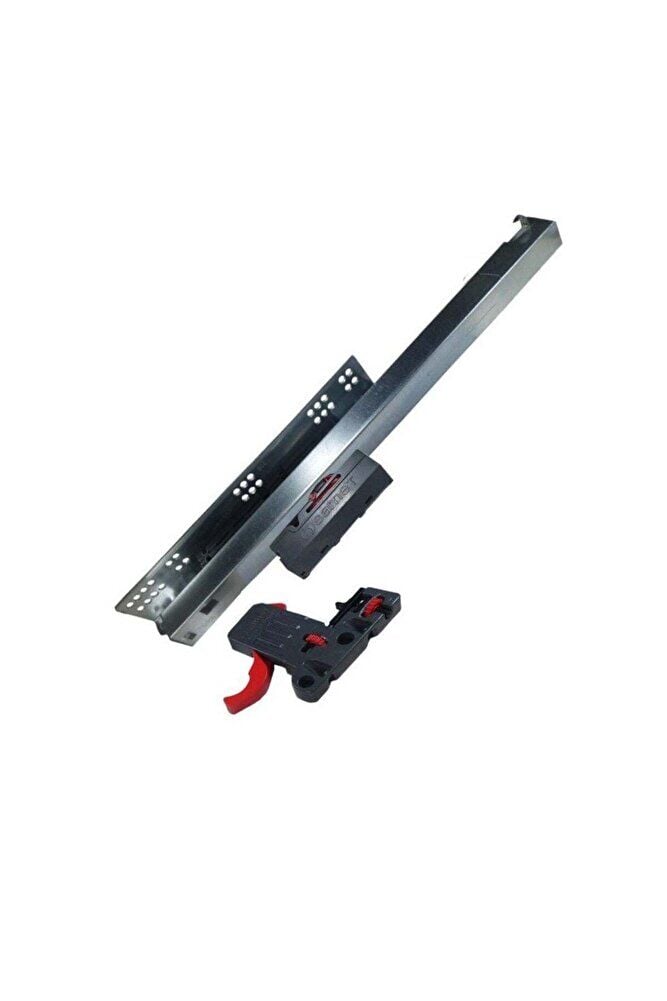 Slide Push Open 40 Cm Tam Açılım Çekmece Ray Mandal Dahil