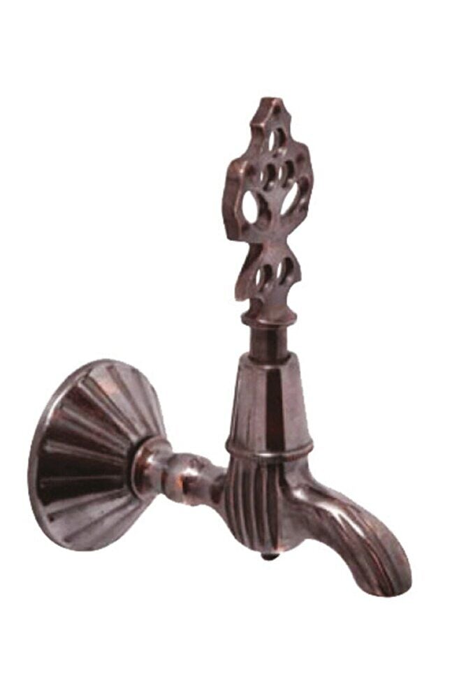 Banyo Düz Tip Osmanlı Musluğu Eskitme