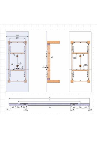 Hmr 88 Halatlı Masa Rayı