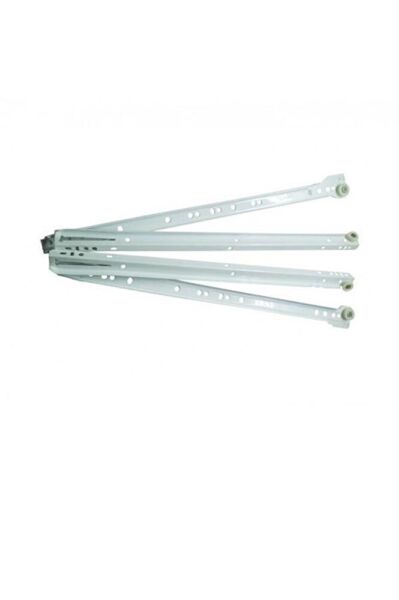 YENİLER 45 CM BEYAZ KLASİK ÇEKMECE RAYI