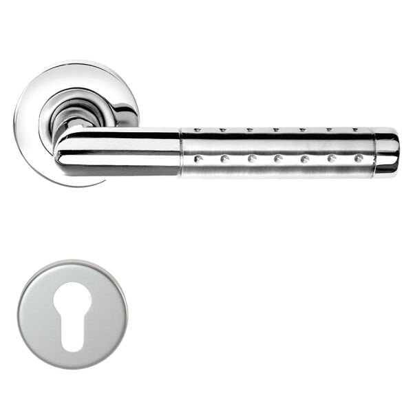 CONDI 106 NOKTALI SATEN KROM ROZETLI KAPI KOLU