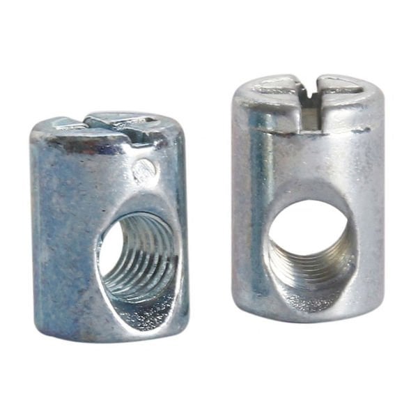SİLİNDİR SOMUN M6 10X13 ÇİNKO ( 10 ADET )