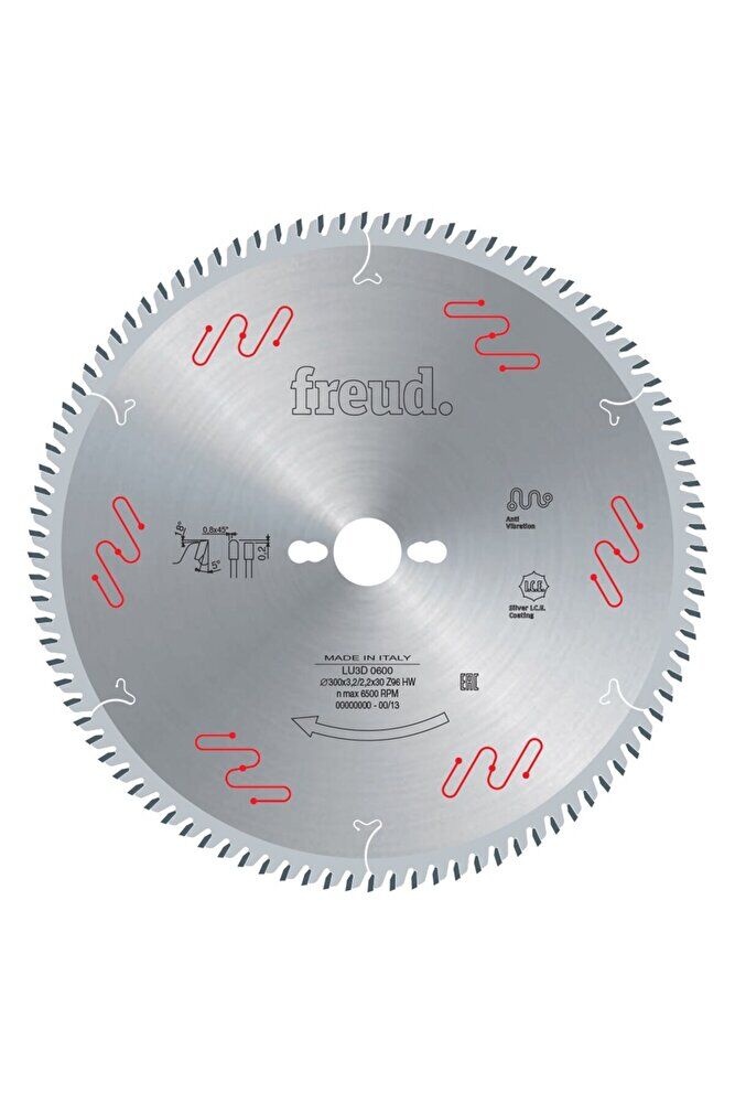 250x3.2x80 Sessiz Trapez Daire Testere Ağzı (LU3D 0400)