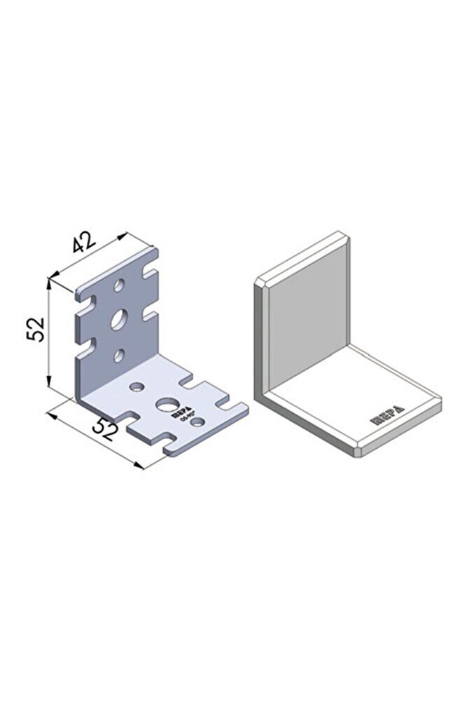 Metal Başlı Boy Çek-gerdirme Elemanı Kısa