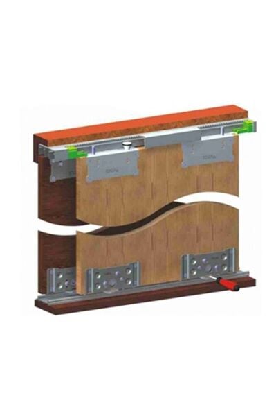 Skm 80 Ay Ayarlı Sürgülü Panel Kapak Sistemi