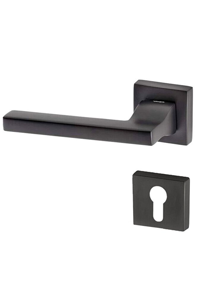 DOĞANLAR TURKUAZ ANTRASİT ROZETLİ KAPI KOLU ROZETLİ YALE SOL (ADET)