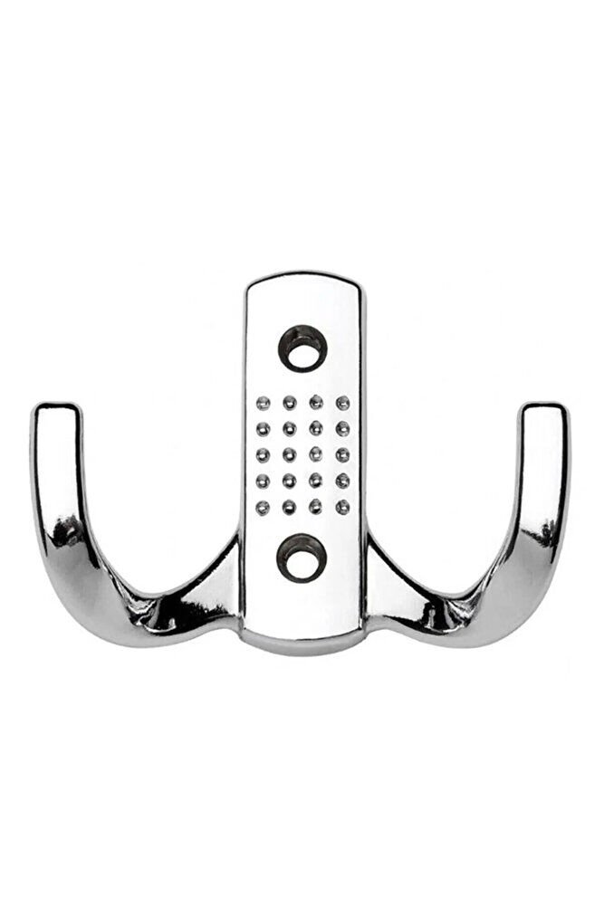 Noktalı Portmanto Askı Krom Küçük Dolap Elbise Havlu Askısı