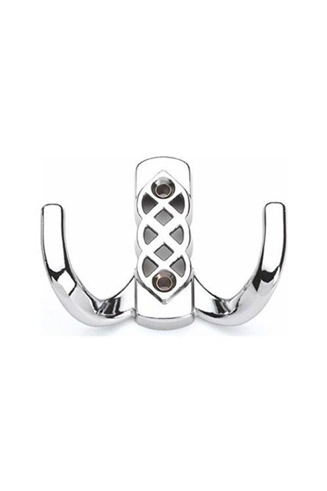 Kristal Portmanto Askı Krom Küçük