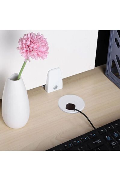 Ayder Kablo Kanalı Plastik Kahve Çap 60 (e1612) 5 Adet