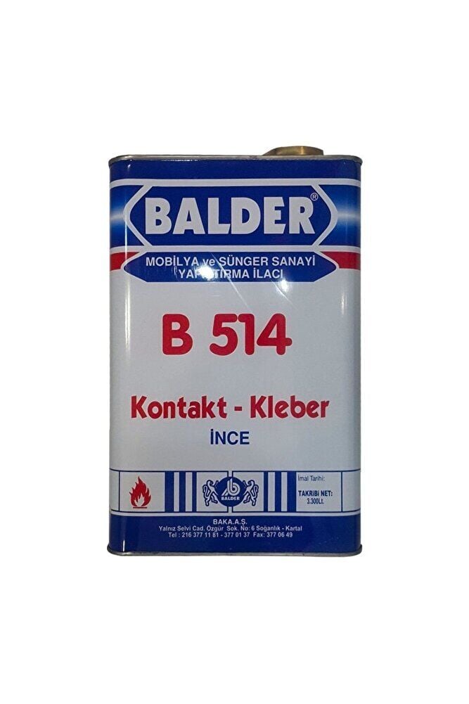 Balder Bally Yapıştırıcı Ince Galon 3.3 l