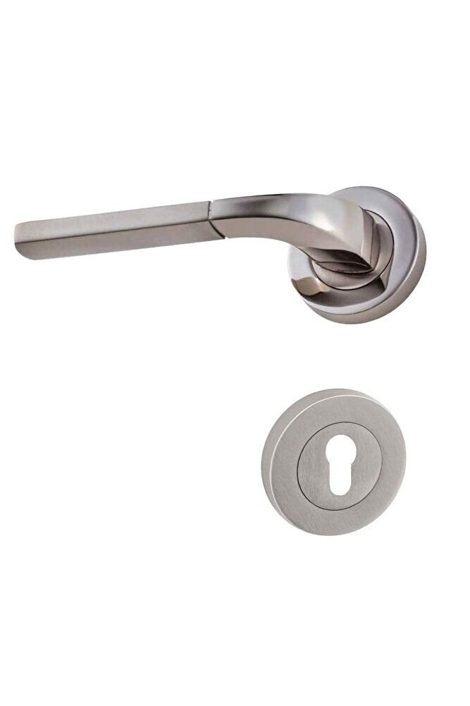 Doğanlar Berat Saten Nikel Rozetli Kapı Kolu Rozetli Yale Sol (adet)