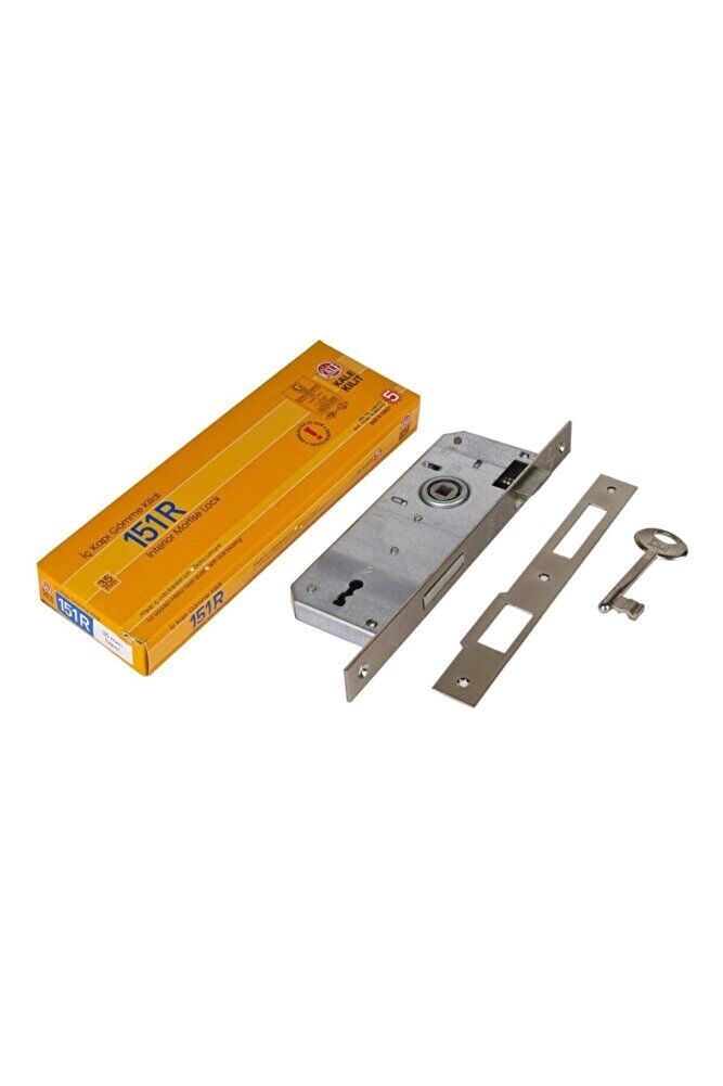 Kale Ekstra Gömme Oda Kapı Kldi Rozetli Oval Nikel 40mm