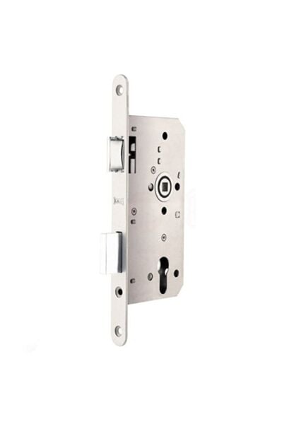 K Alman Tipi Silindirli Gömme Kilit Oval Krom