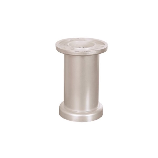 10 CM MAT KROM JUMBO PLASTİK AYAK ÇAP 50