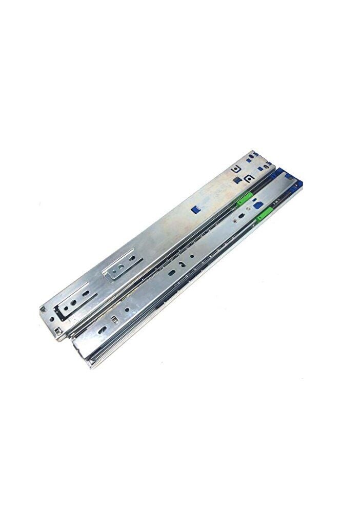 Gold Telekopik Frenli Çekmece Rayı 45 Mm 40 Cm