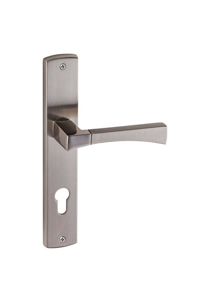 Simge Saten Nikel Kapı Kolu Aynalı Yale Sağ (ADET)