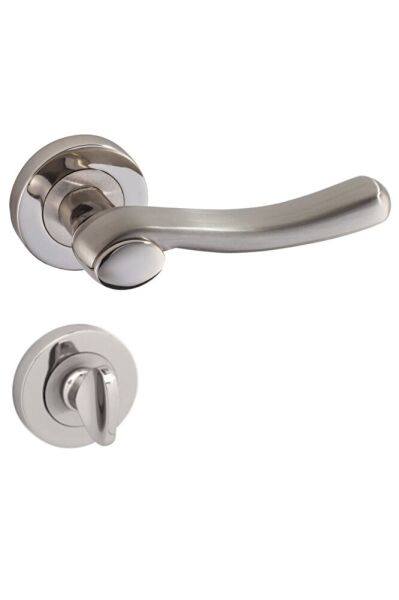 Doğanlar Dilara Saten Nikel Kapı Kolu Rozetli Yale Sol (ADET)