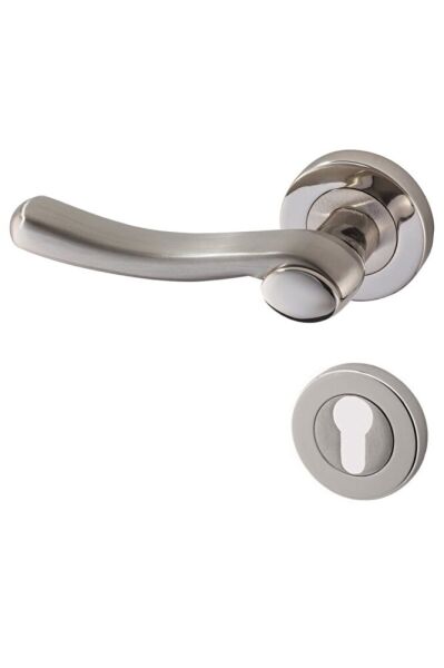 Doğanlar Dilara Saten Nikel Kapı Kolu Rozetli Yale Sol (ADET)