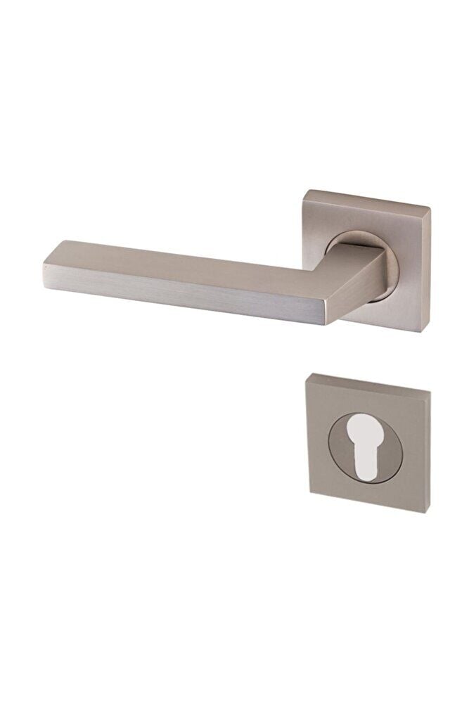 Doğanlar Parma Saten Rozetli Kapı Kolu Rozetli Yale Sol (ADET)