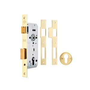 KALE 152 R 40 MM SİLİNDİRLİ DAİRE KİLİDİ SARI
