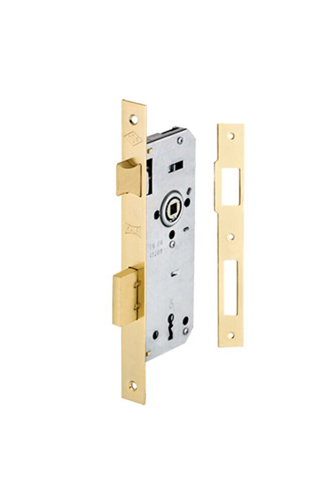 151 R 35 mm Ekstra Gömme Kapı Kilidi Sarı