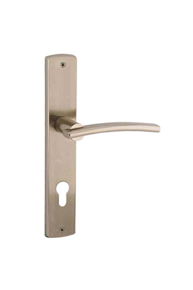 Lale Saten Nikel Kapı Kolu Aynalı Yale Sağ (ADET)