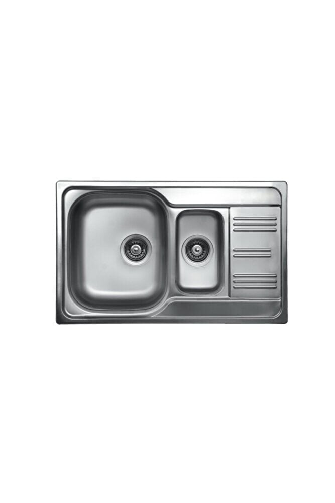 Colea Ex306 Dekorlu 1,5 Göz Mutfak Evyesi Sağ