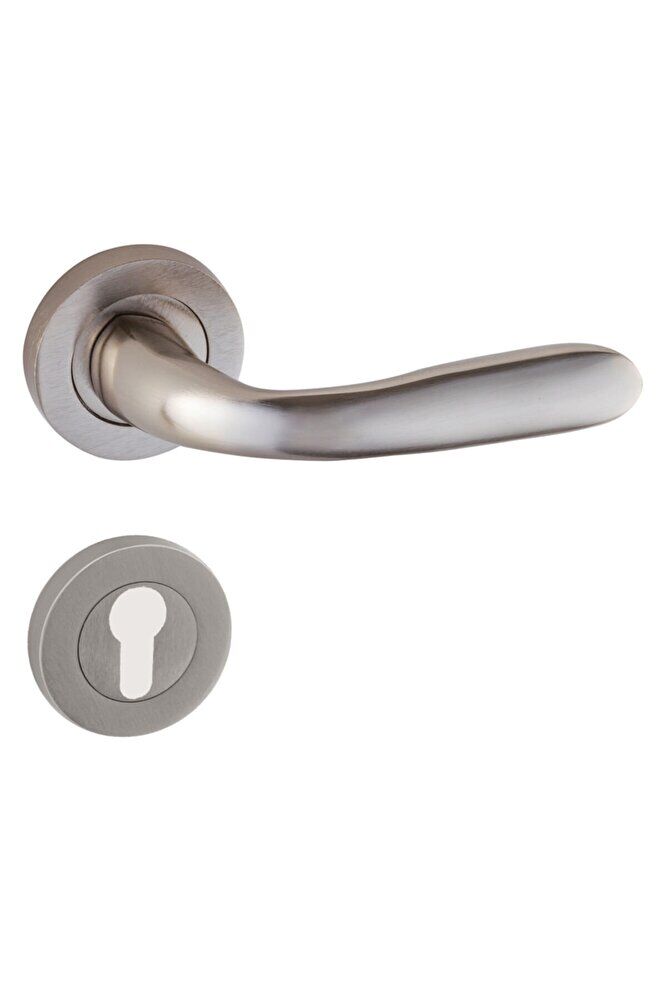 Doğanlar Bora Saten Rozetli Kapı Kolu Rozetli Yale Sağ (ADET)