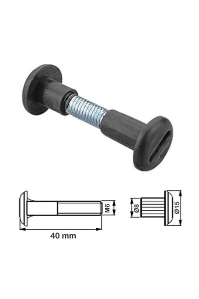 Plastik Montebent 40 Mm ( 10 Adet )