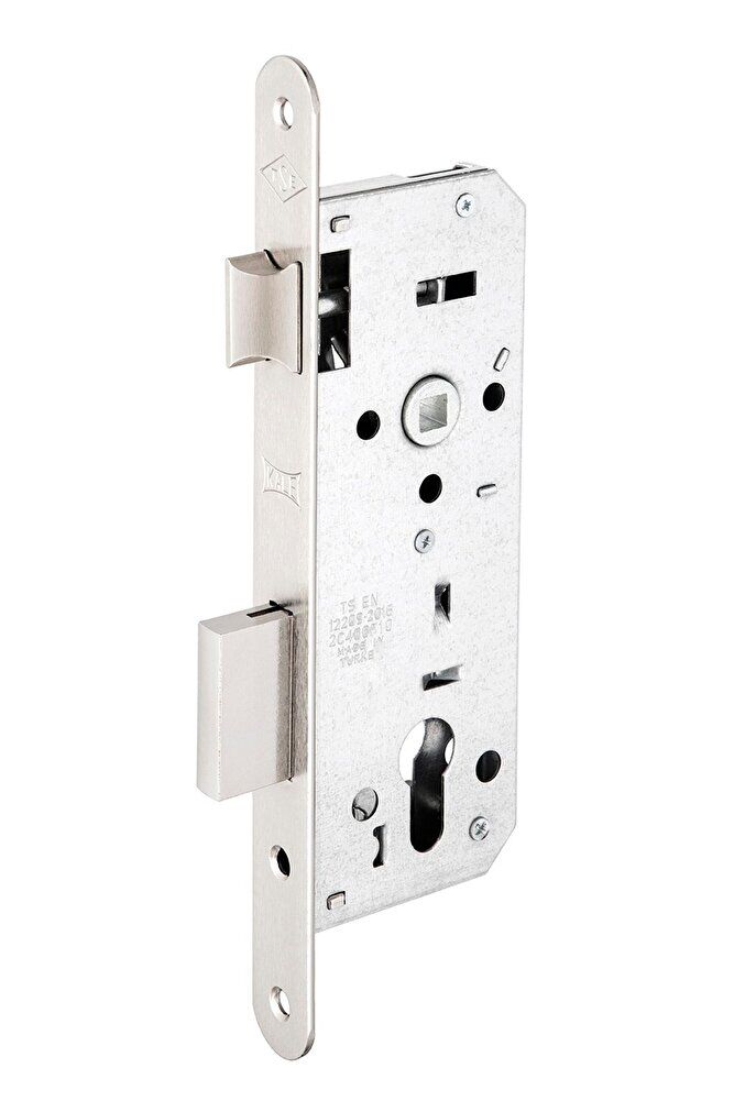 152r 45mm Dilli Barelsiz Daire Kilit Nikel