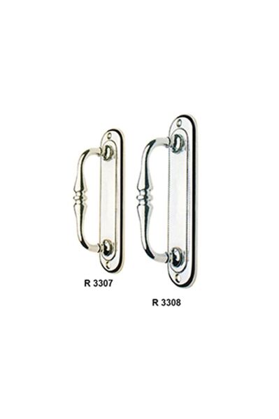 Kıvrık Çekme Kol Büyük Krom 2 Yıl Çekme Kol Krom