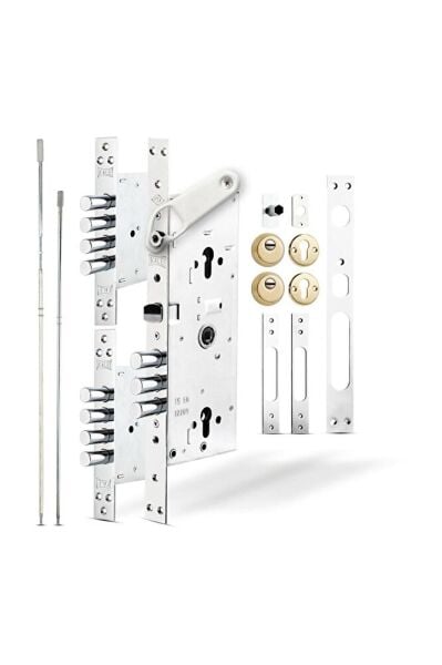 256G MULTİSİSTEM ÇELİK KAPI KİLİT SATEN 256G0000003