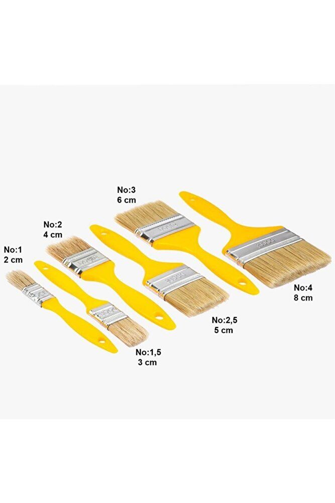 Yağlı Boya Kestirme Fırça No 4
