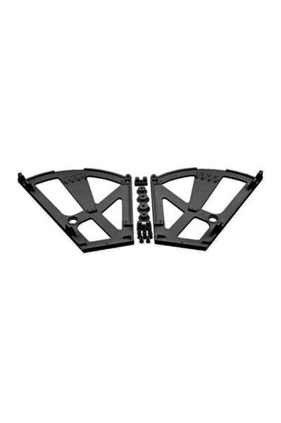 2 Li Rulmanlı Ayakkabılık Aparatı Siyah