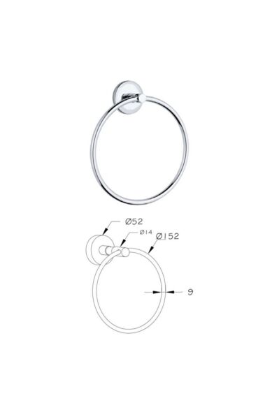 Life Serisi Yuvarlak Havluluk