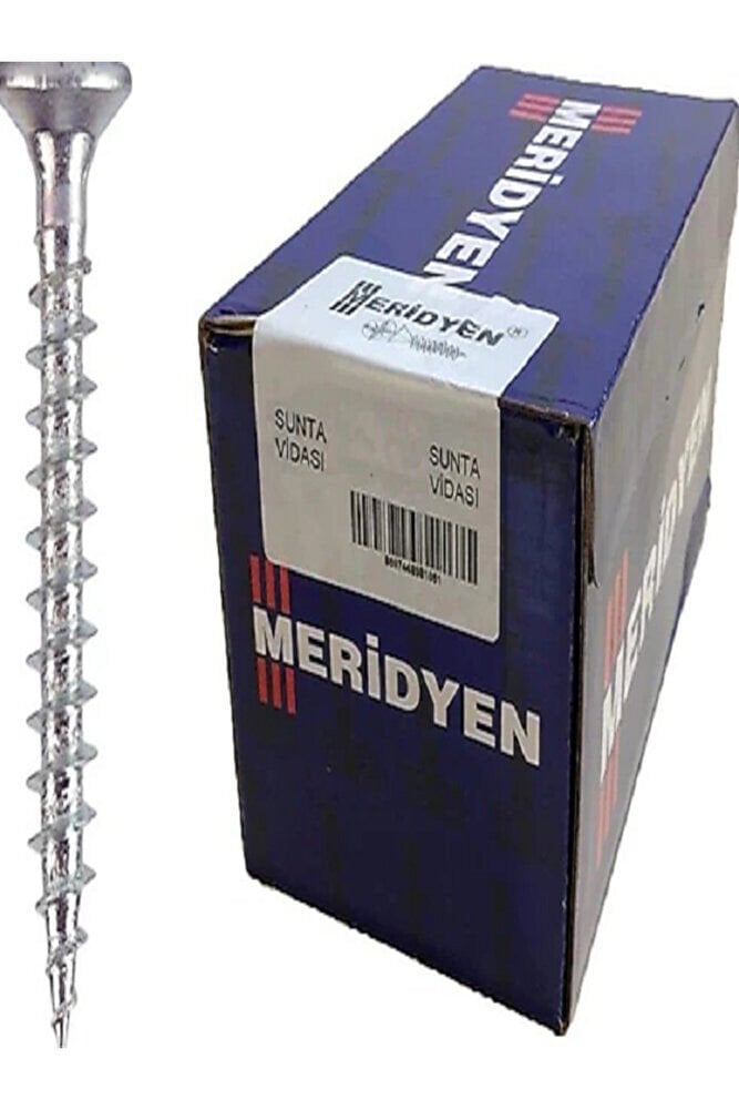 Sunta vidası 4,0x20 Meridyen 1000 adet kutulu