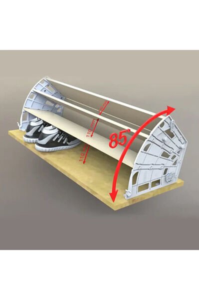 SHOCAB ÜÇLÜ AYAKKABILIK BEYAZ