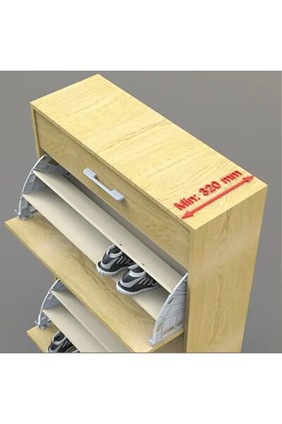 SHOCAB ÜÇLÜ AYAKKABILIK BEYAZ